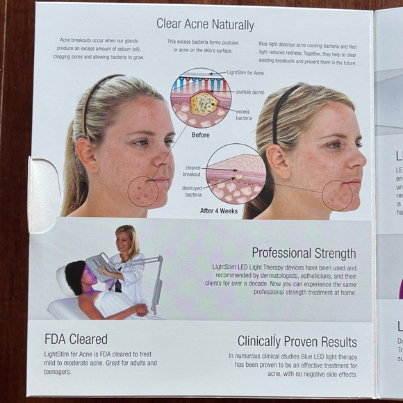 LightStim for Acne LED Light Therapy Device - Picture 4 of 7